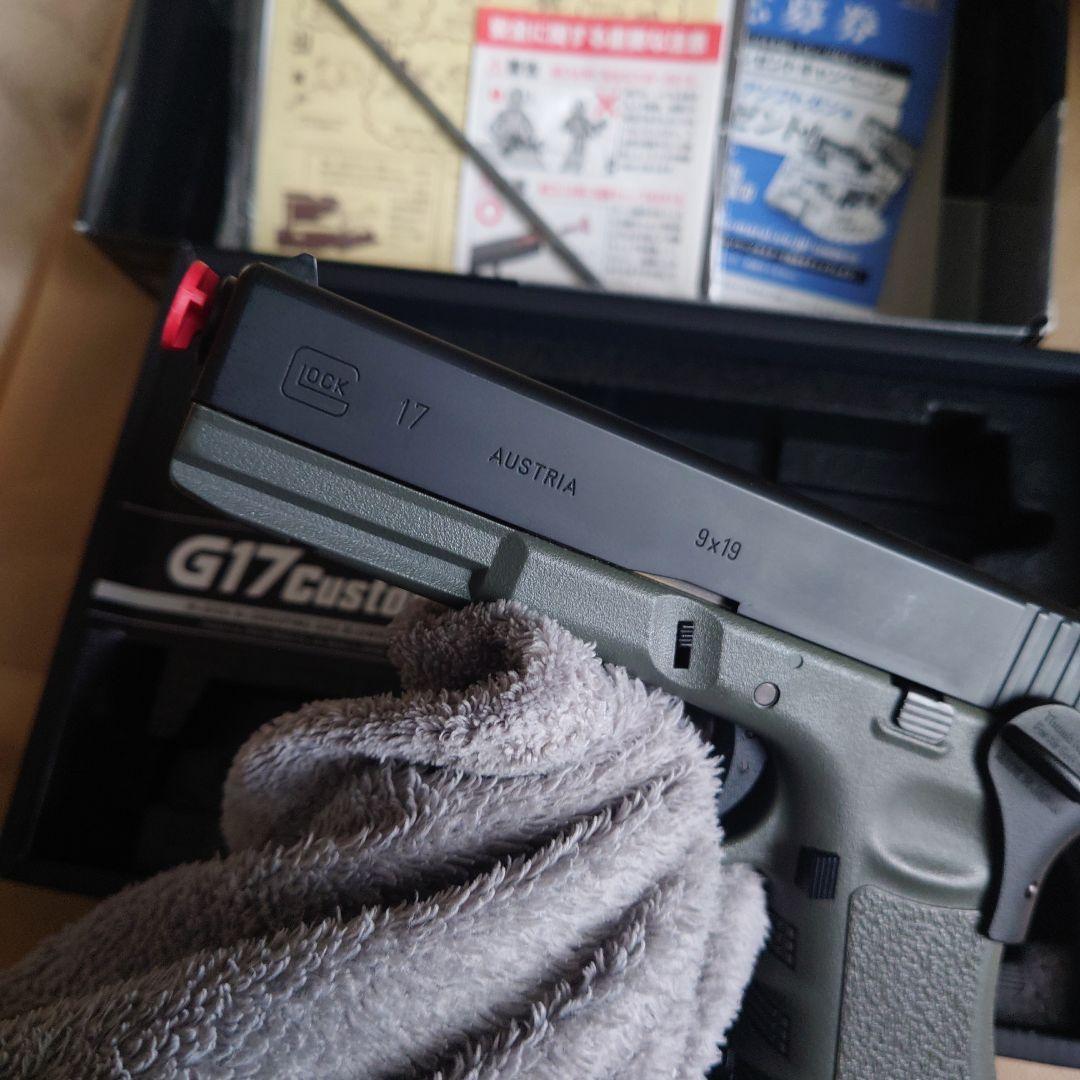 o*5様 G17カスタム　フォリッジ・グリーン エアガン ガスガン 東京マルイ