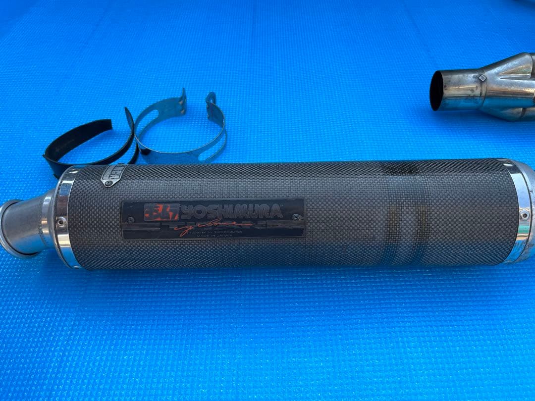 唐揚げスズキ　GSX400インパルス　GK79A　ヨシムラ　チタン/