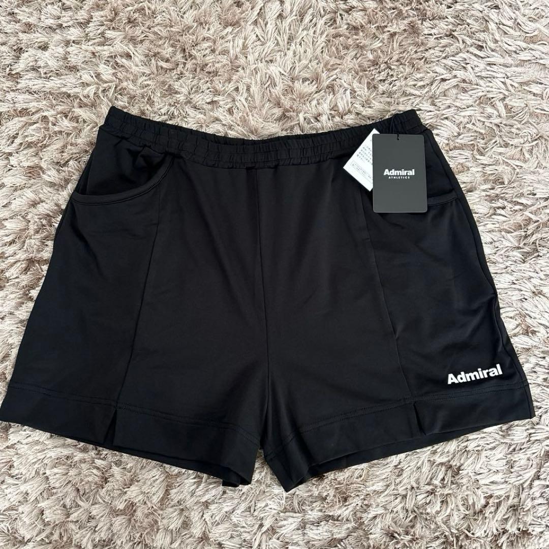 B♣︎Admiral 【新品タグ付き】2025SS ブラック ハーフパンツL