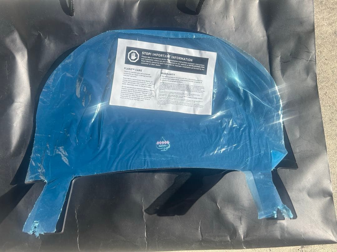 ハーレー FLSB ウインドシールド クロックワークス