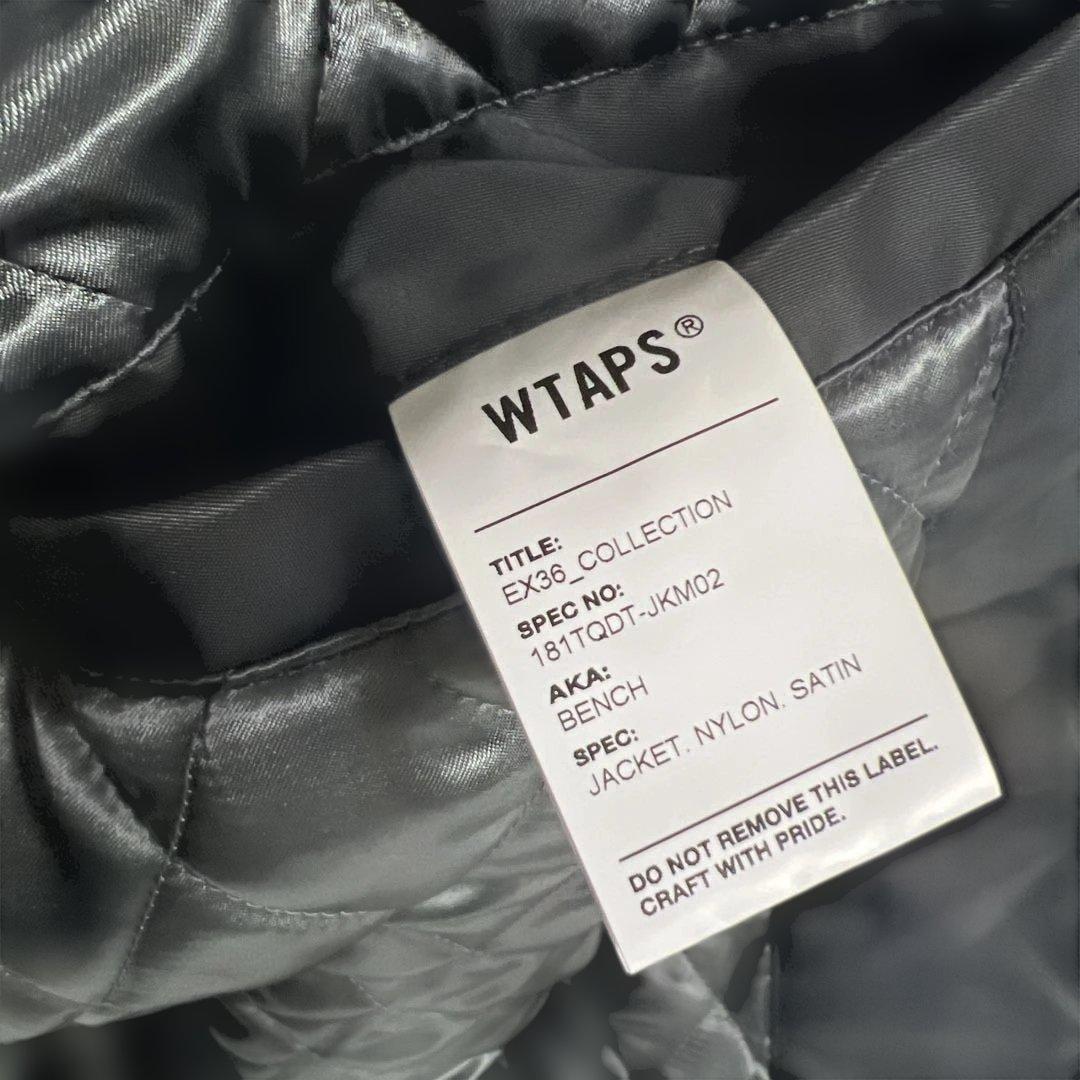 WTAPS　BENCH JACKET NYLON SATIN