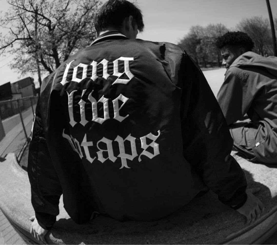 WTAPS　BENCH JACKET NYLON SATIN