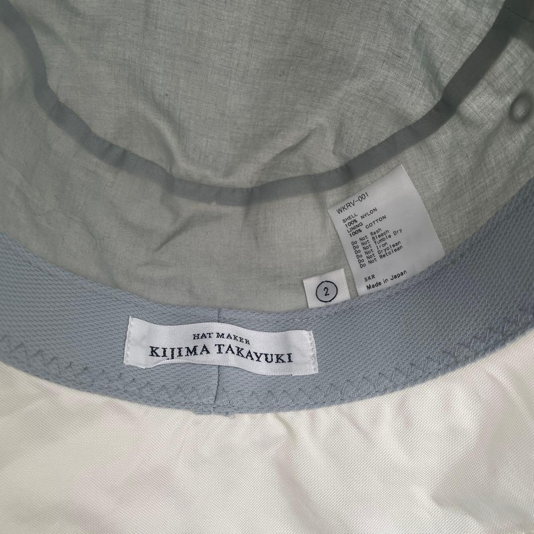 【美品】KIJIMA TAKAYUKI キジマタカユキ　バケットハット