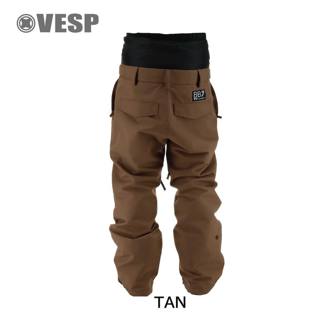 【値下げ】25-26VESP BB7 スノーボードパンツ タン