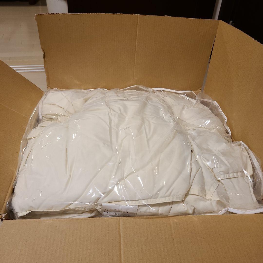 日本製 羽毛布団 セミダブル エクセルゴールド掛け布団 冬用