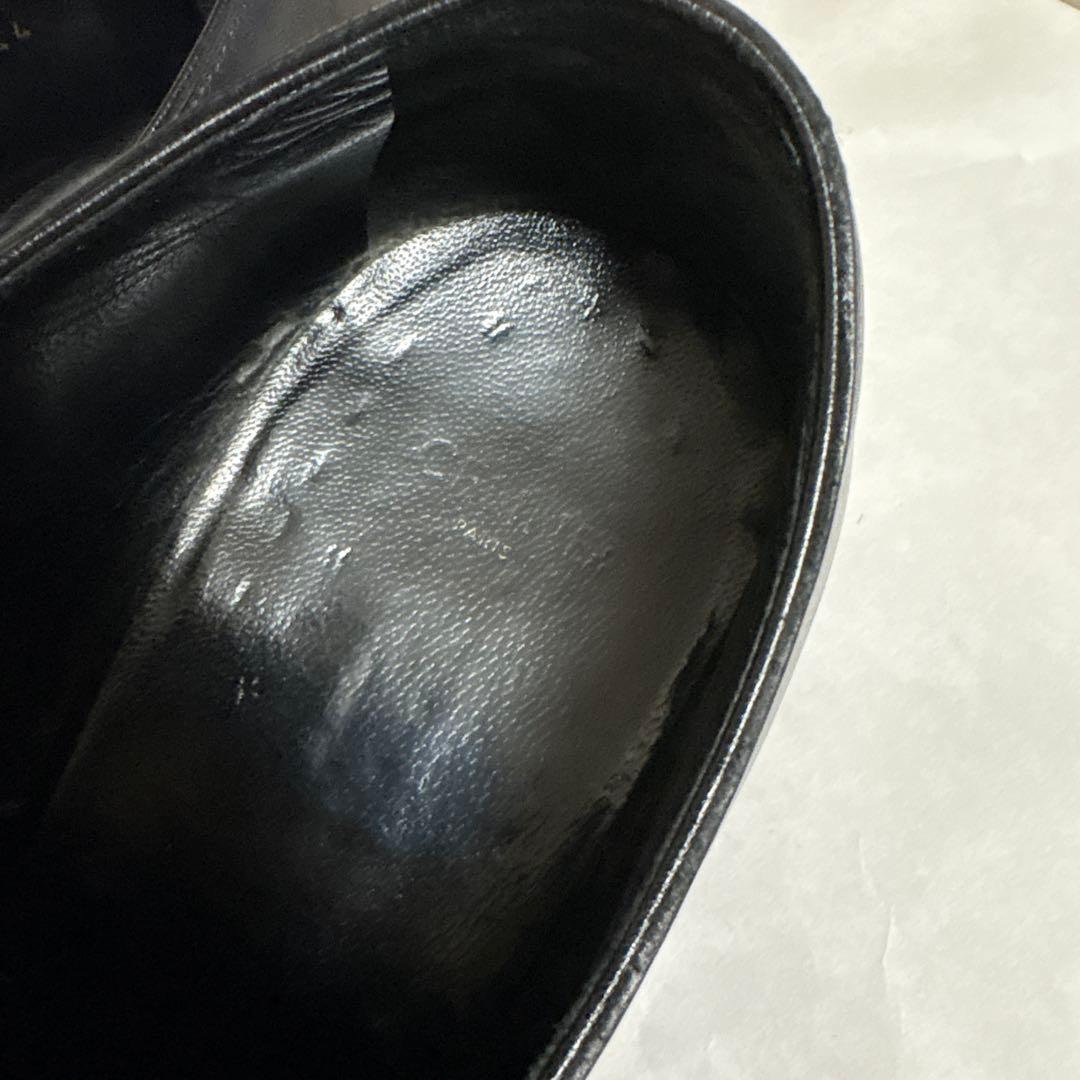 CELINE JACNO モンクストラップレザーシューズ