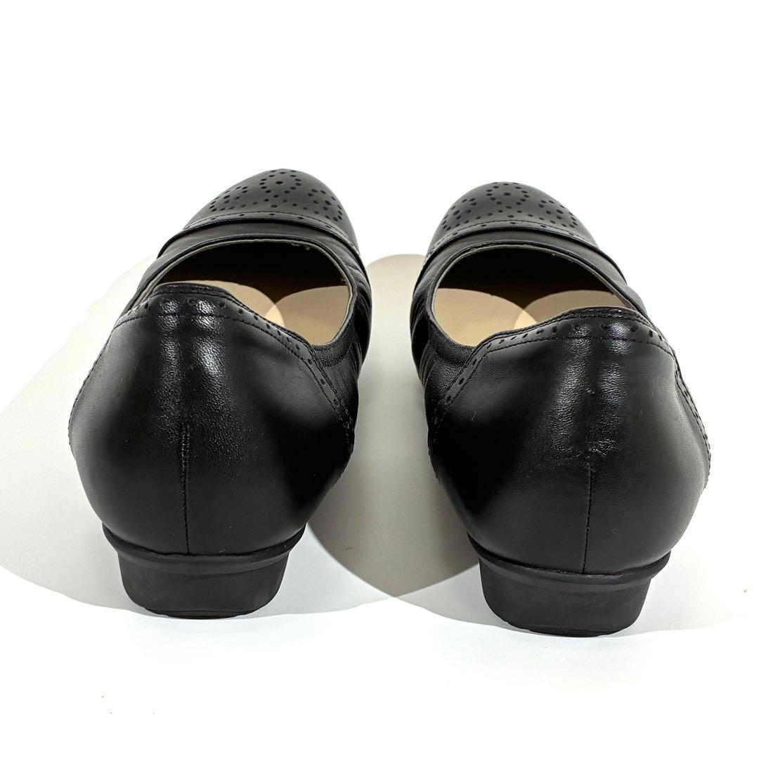 美品★ Pedara アシックスウォーキング パンプス メダリオン レディース