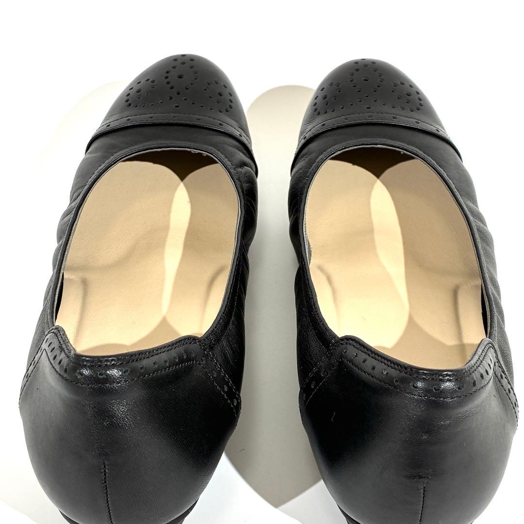 美品★ Pedara アシックスウォーキング パンプス メダリオン レディース