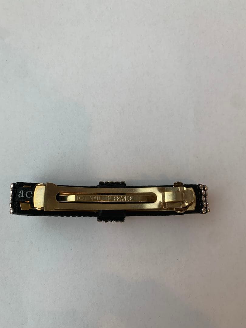 acca 25周年　リボンバレッタ　silk