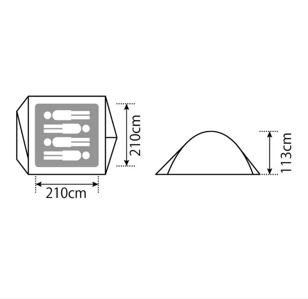 【廃盤レア】 Peak ファル Pro.air4 グランドシート付