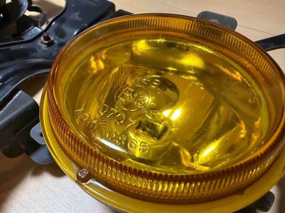 ミニキャブ イエロー フォグランプ U61 U62 純正 配線付き