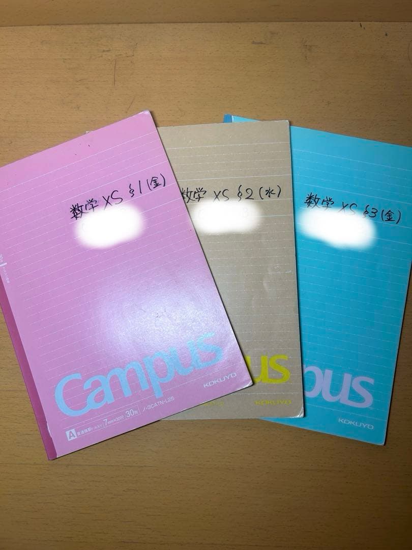 数学XS前期　清史弘師　石川博也師　小林隆章師　雲孝夫師　駿台　通年