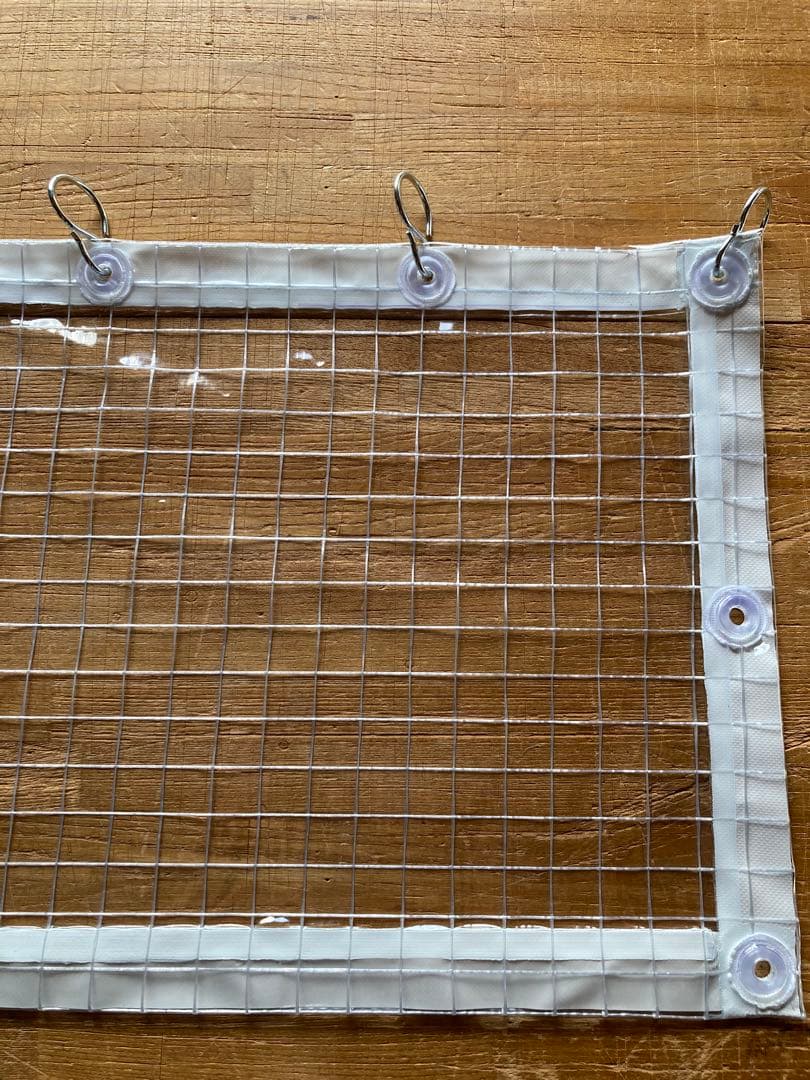 専用糸入りビニールカーテン　4200×2500