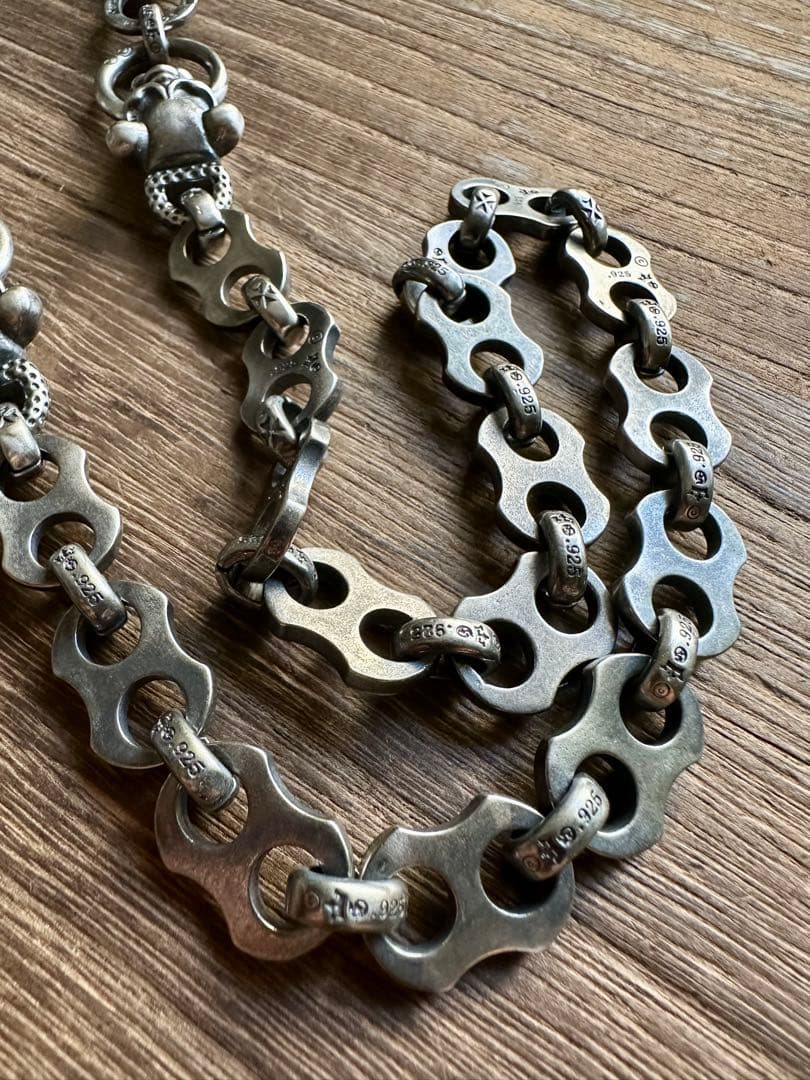 シルバーウォレットマンテルチェーン