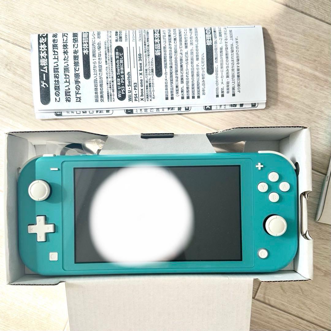 【値下げOK】Nintendo Switch Lite ターコイズ 本体
