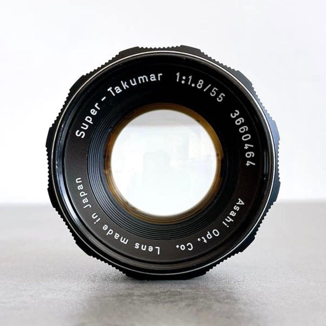 【虹色美フレア】PENTAX Super Takumar 55mm f1.8