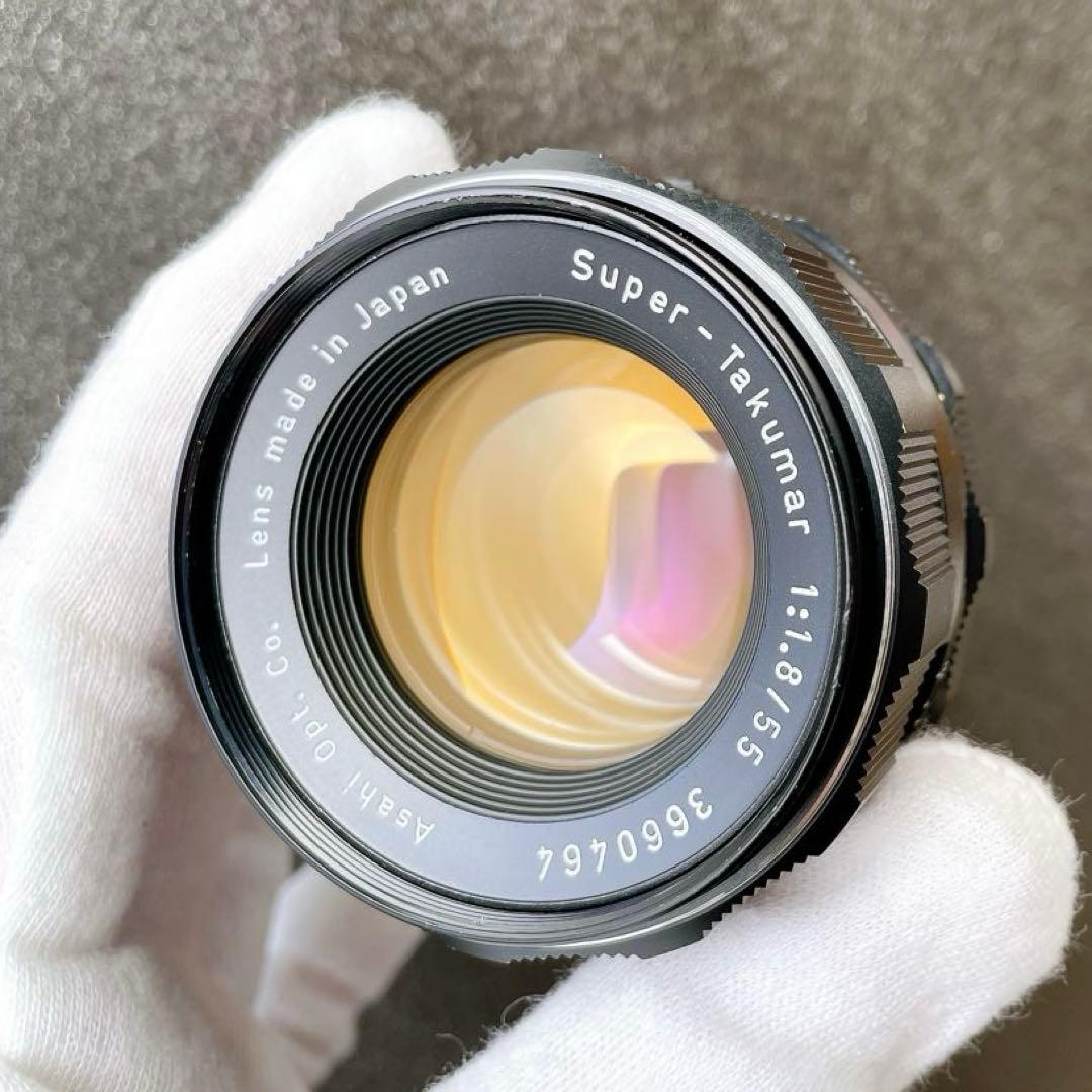 【虹色美フレア】PENTAX Super Takumar 55mm f1.8