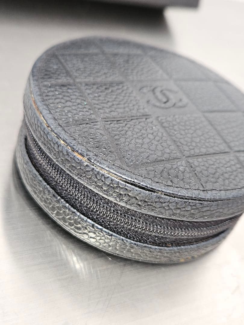 正規品 ヴィンテージ 希少 ノベルティ シャネル ケース 小銭入 箱 袋付