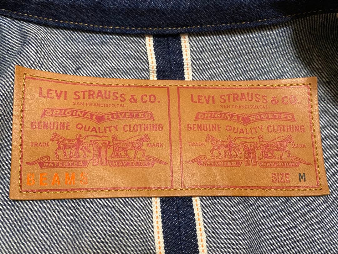 【未使用】Levi's × BEAMS リーバイス×ビームス デニムジャケット