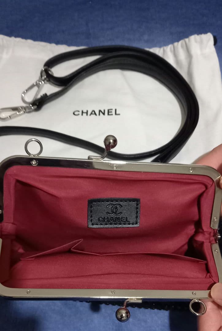 CHANEL　ノベルティ　がま口　ミニショルダー