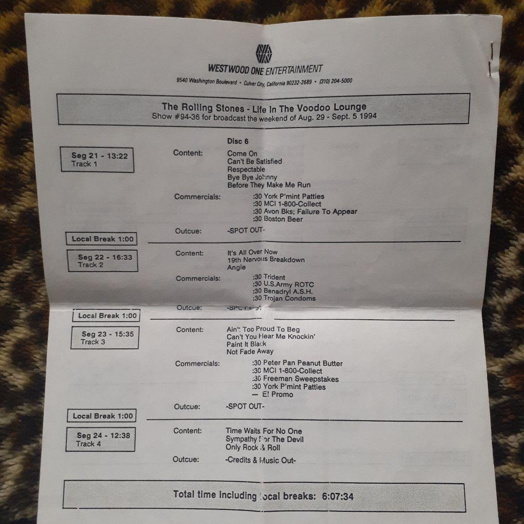 洋楽 THE ROLLING STONES Life In The Voodoo...