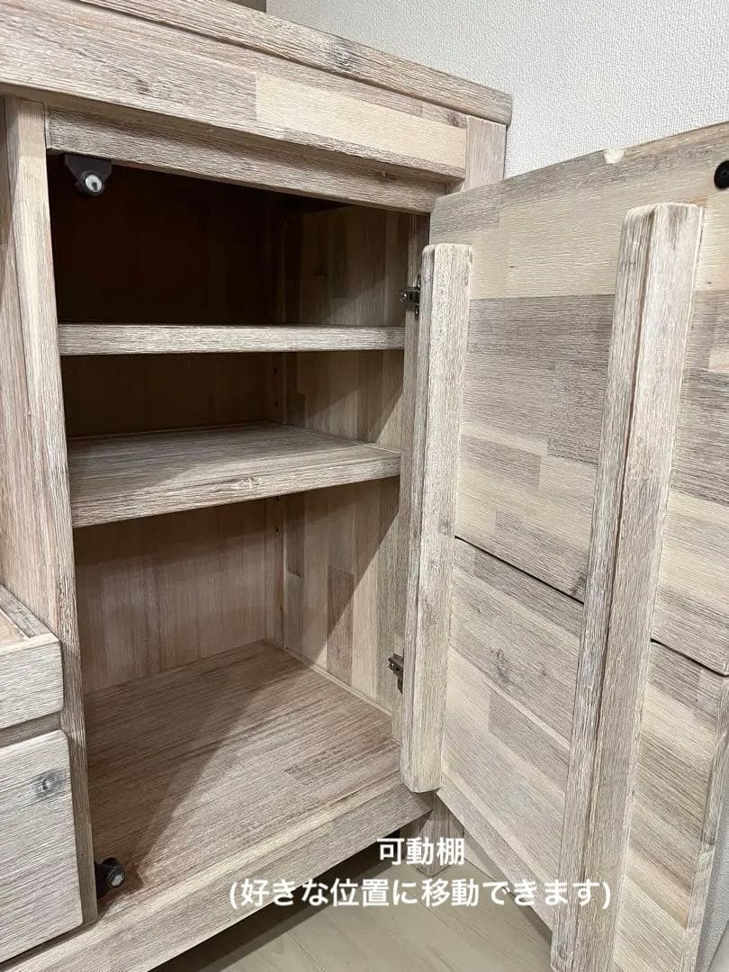 【SALE】美品unico キッチンボードオープン