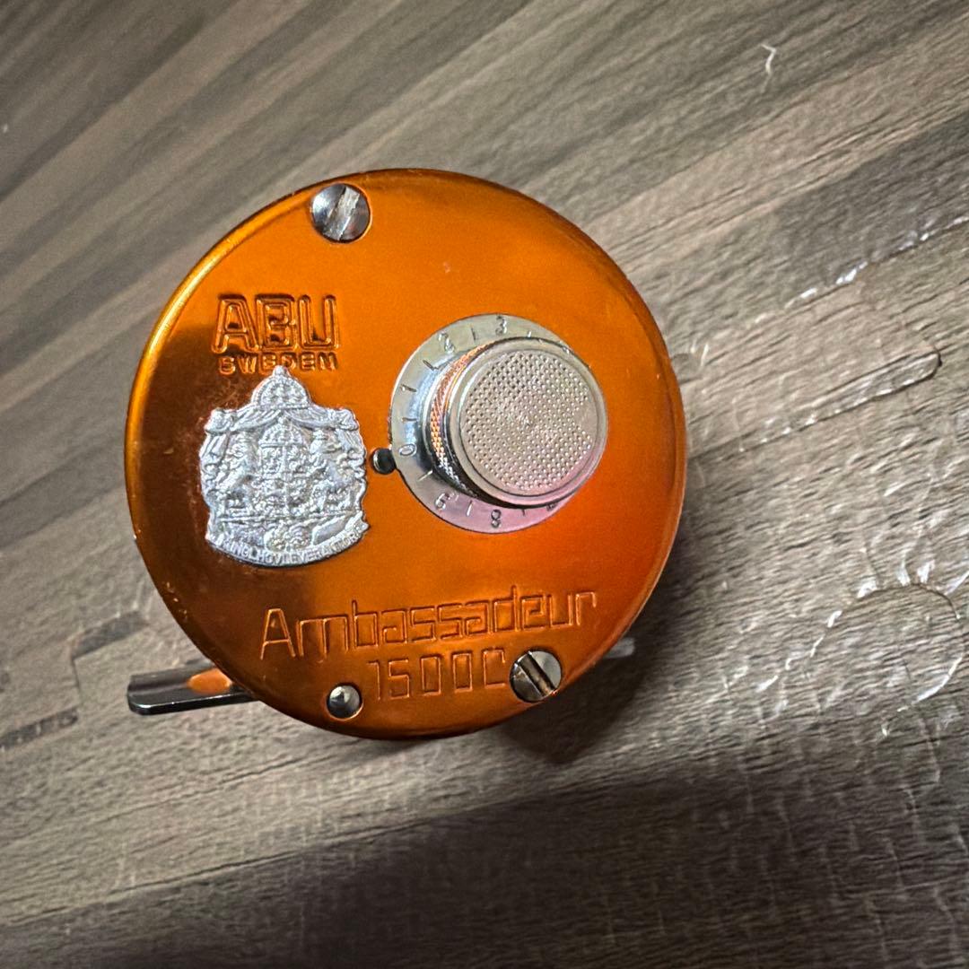 ABUアンバサダー1500cサンセットオレンジ　復刻モデル