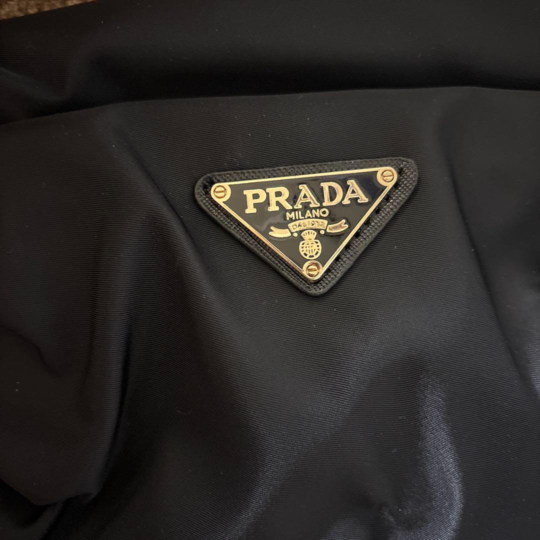 【まなみ】未使用　ノベルティ　ショルダーバッグ　ナイロン　ブラック