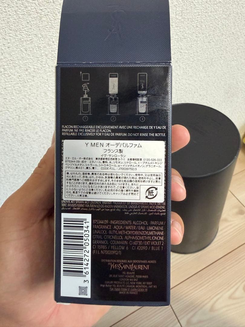 イヴ・サンローランY MEN オーデパルファム