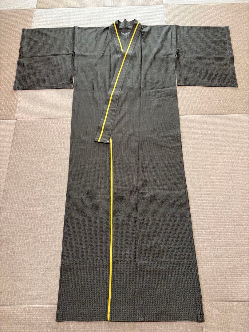 JOTARO SAITO ジャージ着物　濃いグレー