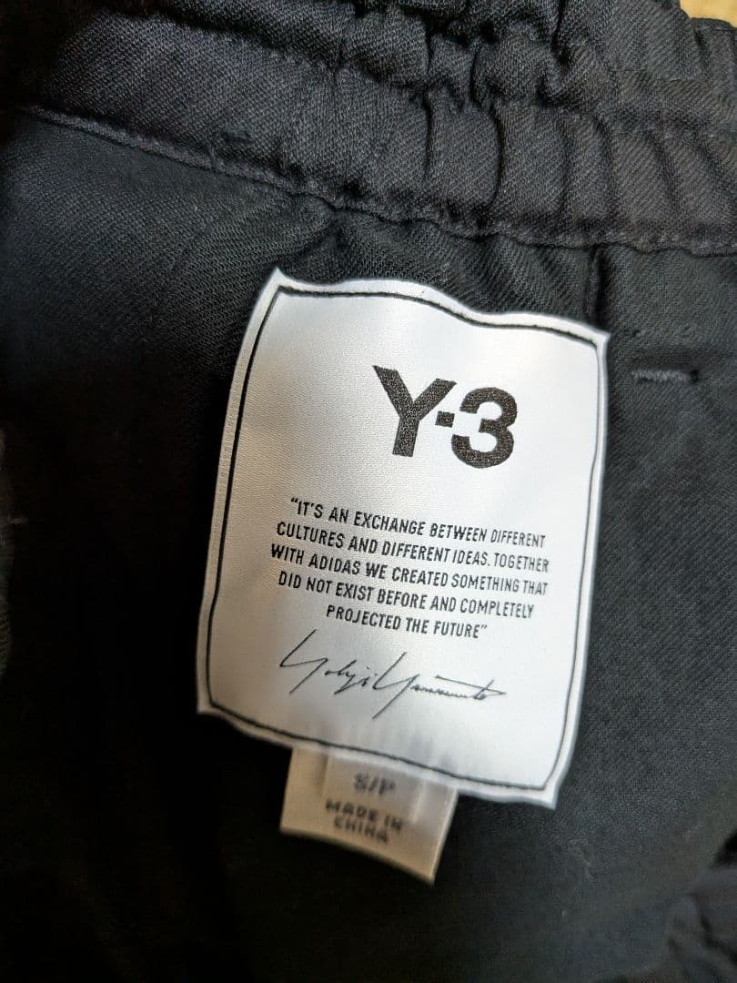 Shaka様 Y-3 ブラック カーゴショートパンツ