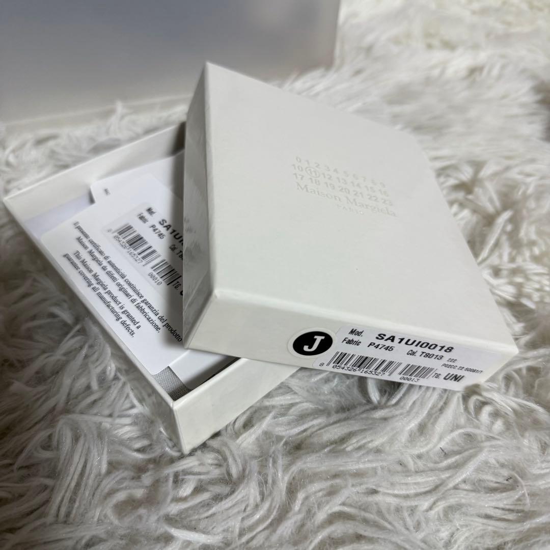 ⭐️未使用⭐️　メゾンマルジェラ　マネークリップ　小銭入れ付き　レザー　黒