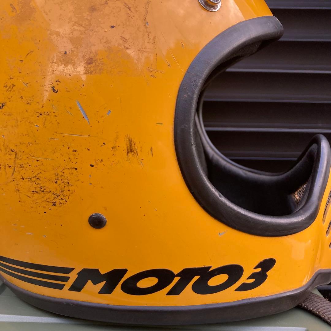 週末限定価格✨BELL MOTO3 ビンテージ　リペア済みXL