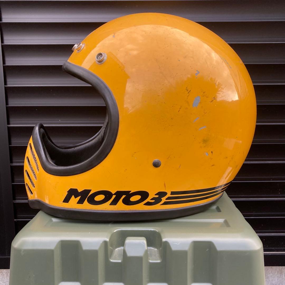 週末限定価格✨BELL MOTO3 ビンテージ　リペア済みXL