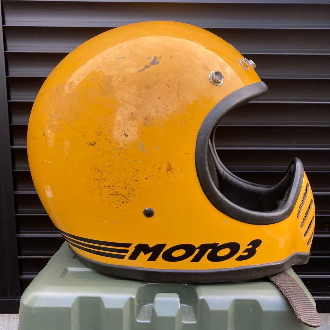 週末限定価格✨BELL MOTO3 ビンテージ　リペア済みXL