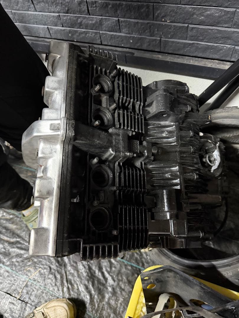 XJR400 4HMエンジン実働