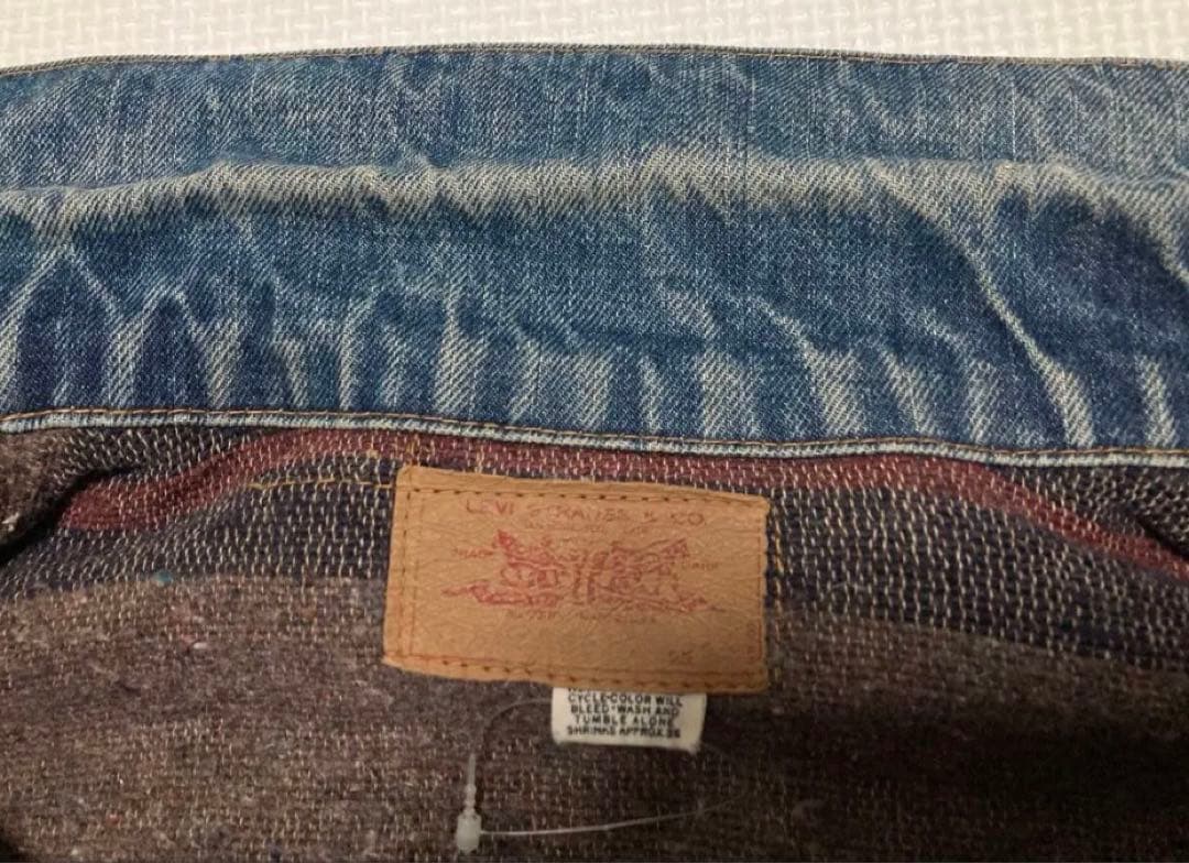 て*つ様 リーバイス70505 ビッグＥ ブランケット　42サイズ