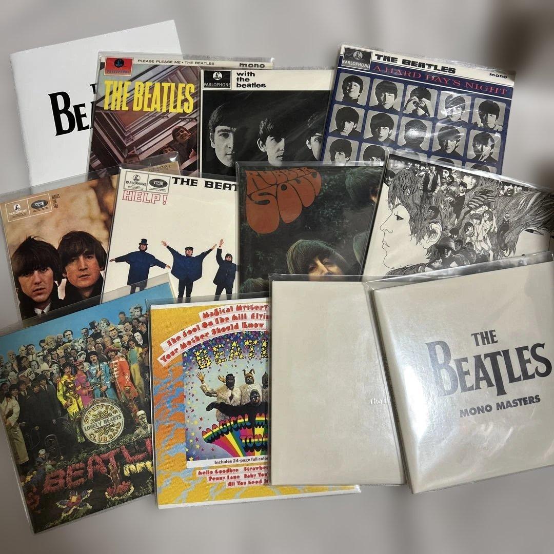 THE BEATLES IN MONO 輸入盤 + 雑誌ビートレッグ