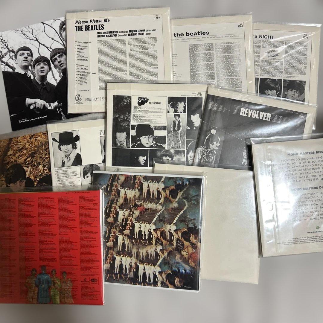 THE BEATLES IN MONO 輸入盤 + 雑誌ビートレッグ