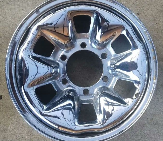 エ*オ様 トヨタ純正 ハイエース ハイラックス サーフ 15インチ クロームメッ