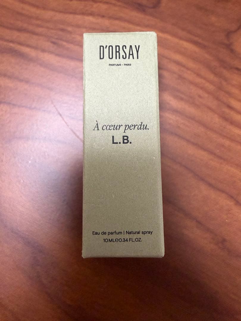 【新品】ドルセー　D'ORSAY 心を込めて　L.B. 10ml