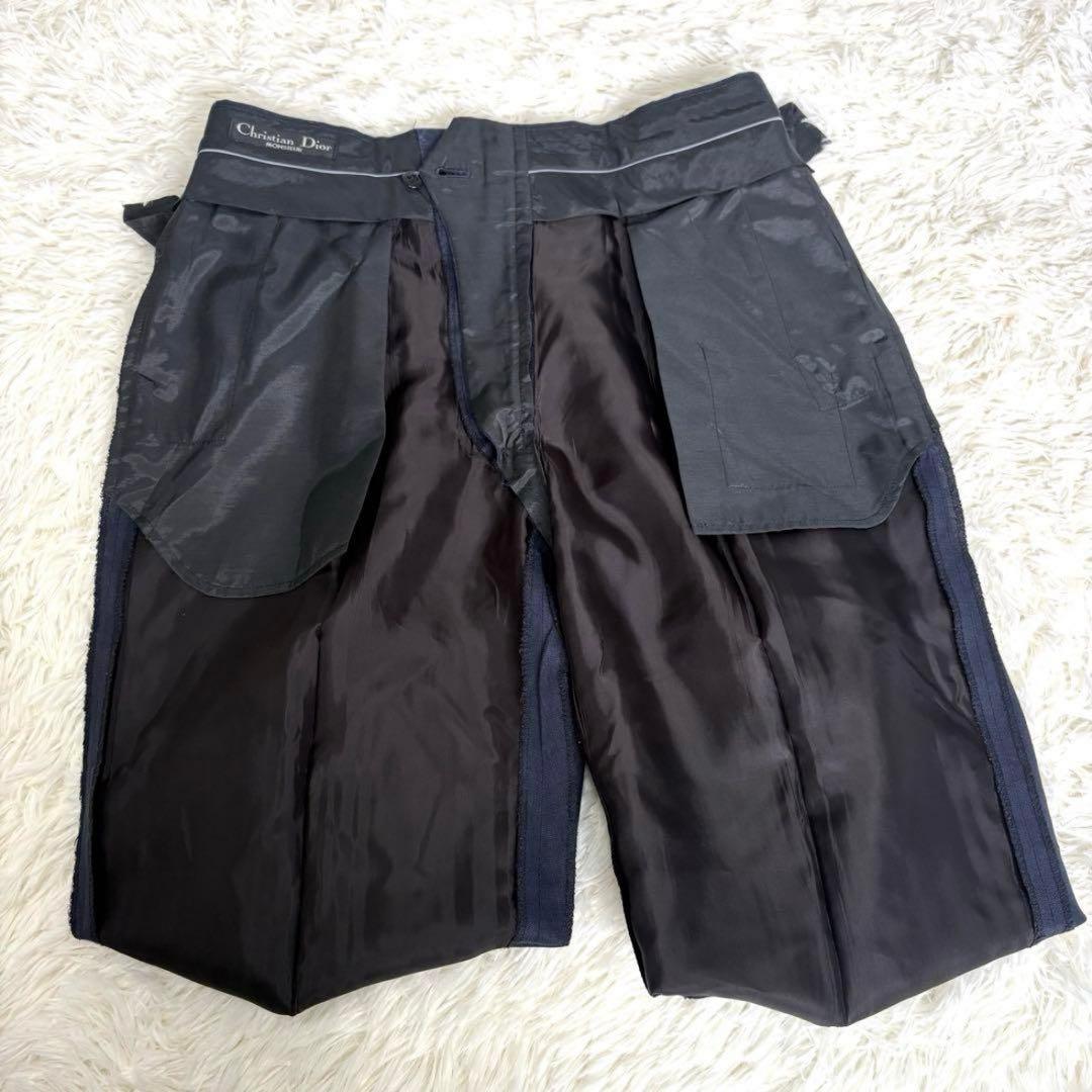 クリスチャンディオール　リネン100 ダブル　セットアップ　スーツ