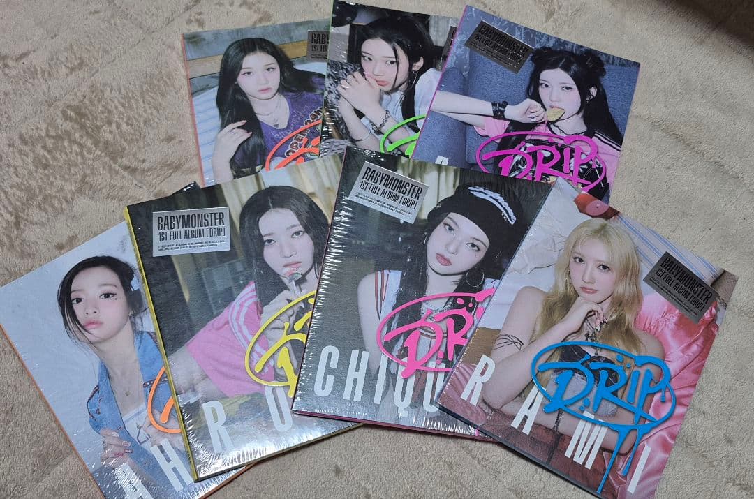 BABYMONSTER DRIP 全7種セット