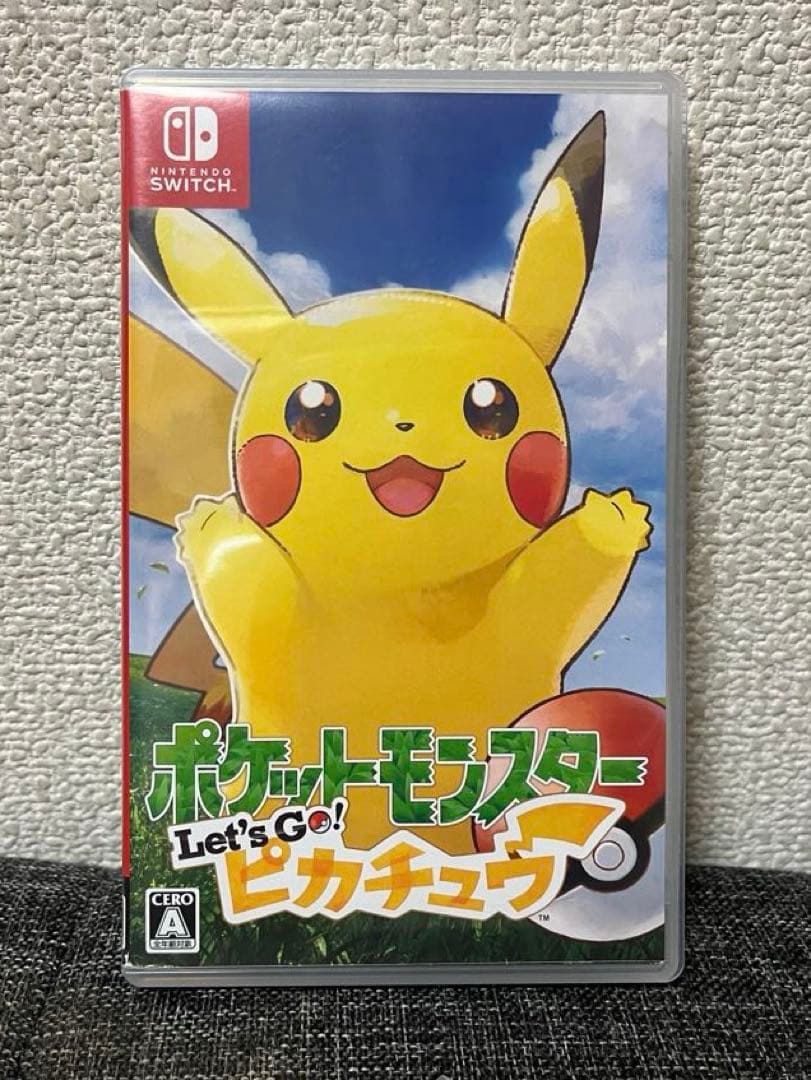 貴重Switch ポケモン　Let's Go! ピカチュウ + モンスターボール