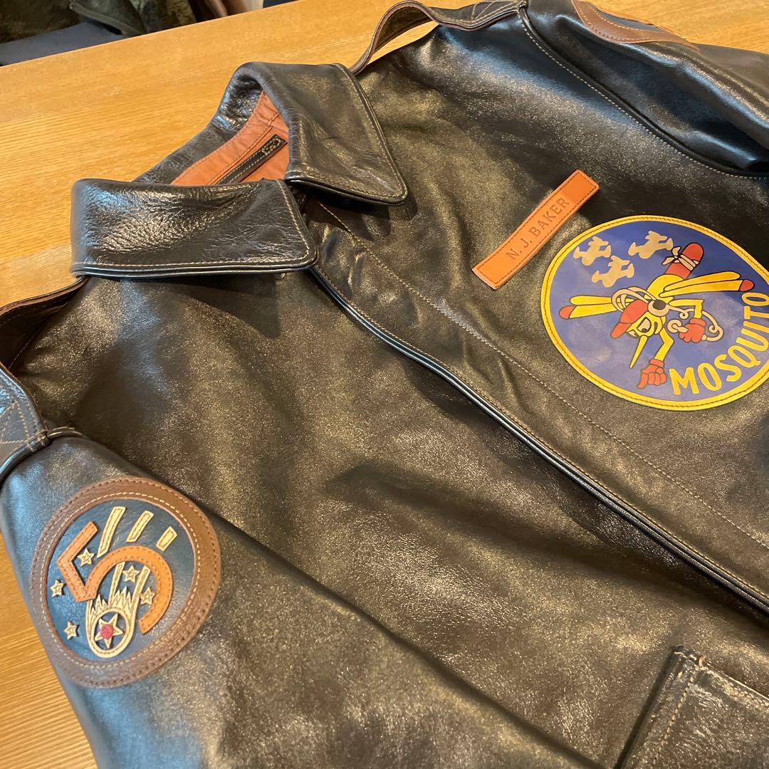 美品　トイズマッコイ　A-2フライトジャケット マリリン・モンロー