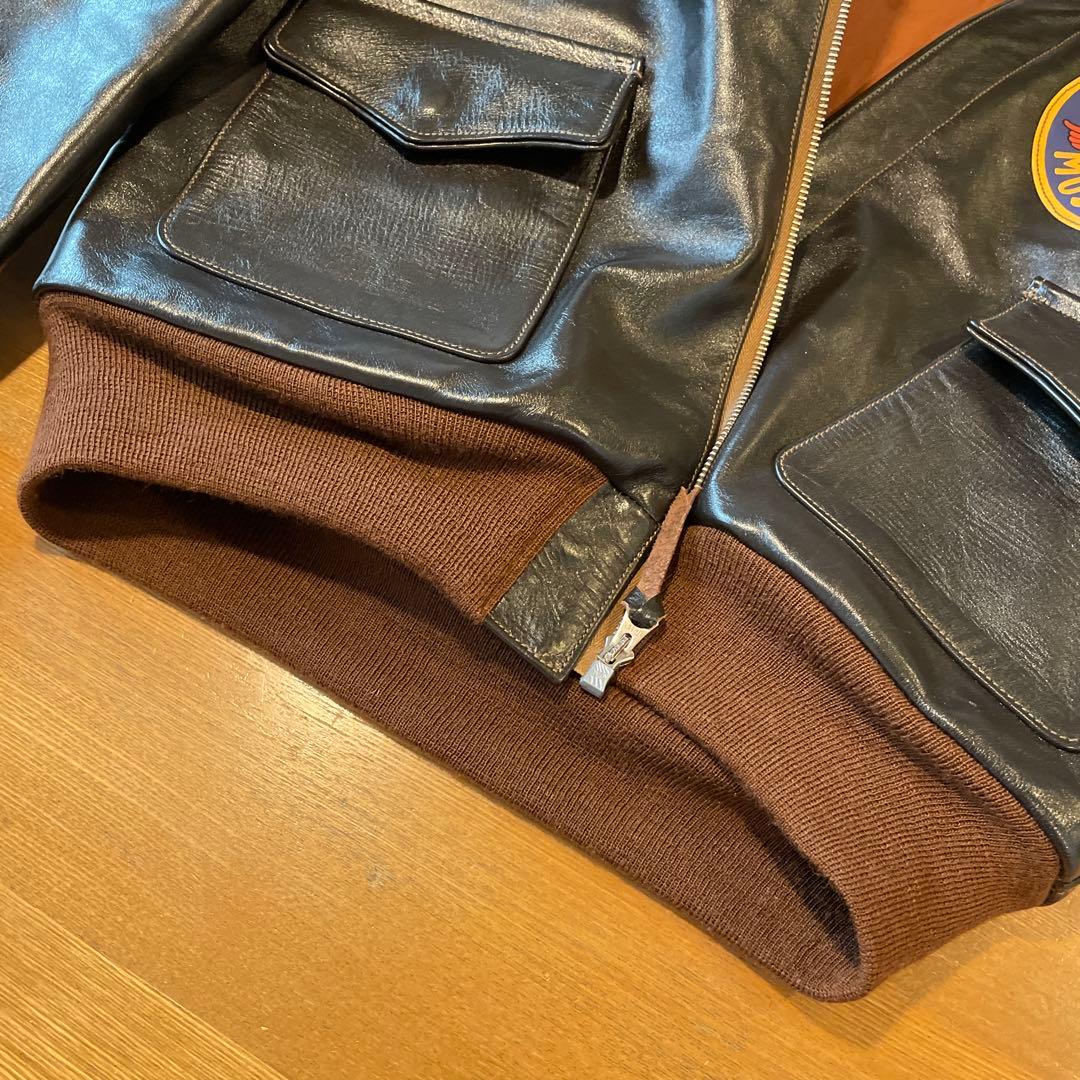 美品　トイズマッコイ　A-2フライトジャケット マリリン・モンロー