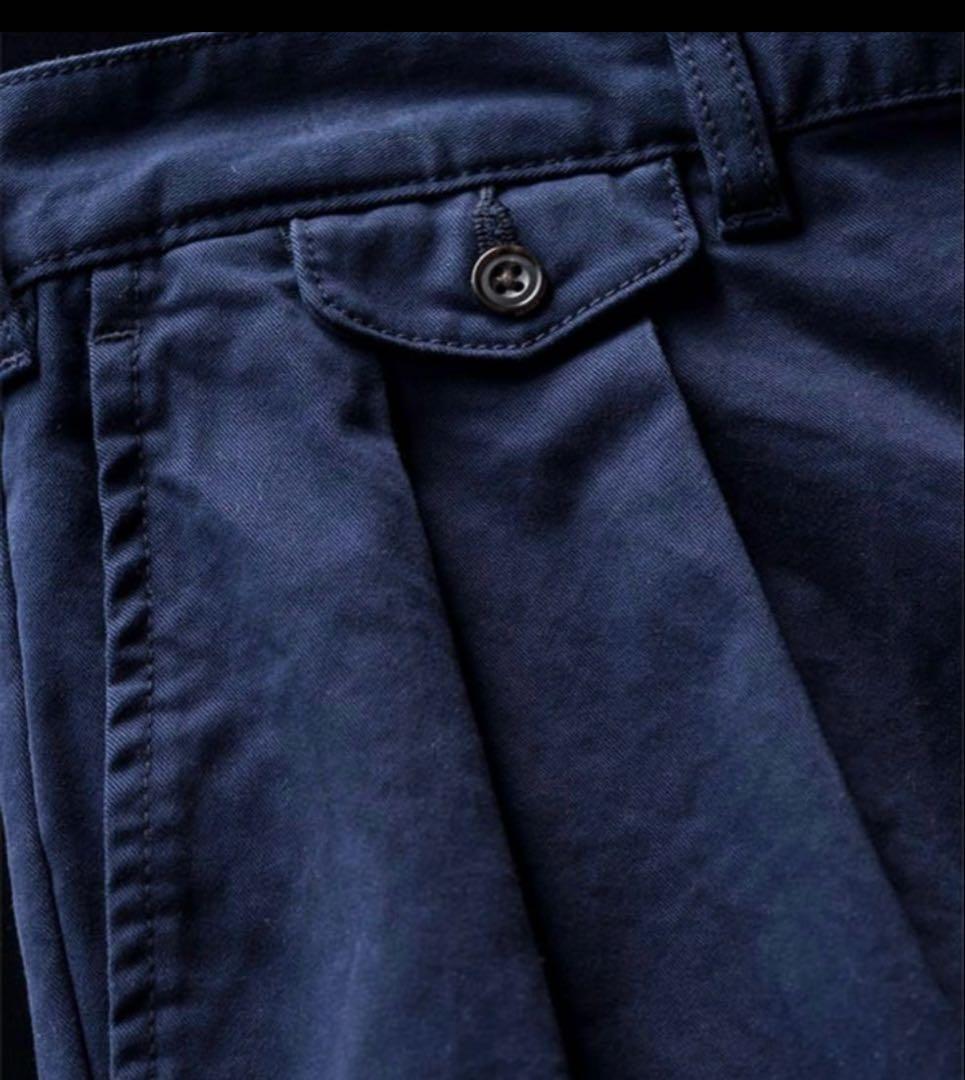 パンツ BEAMS PLUS / 2 Pleats Tapered Twill
