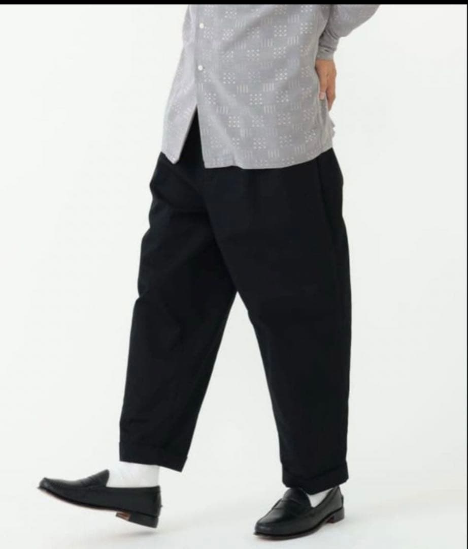 パンツ BEAMS PLUS / 2 Pleats Tapered Twill