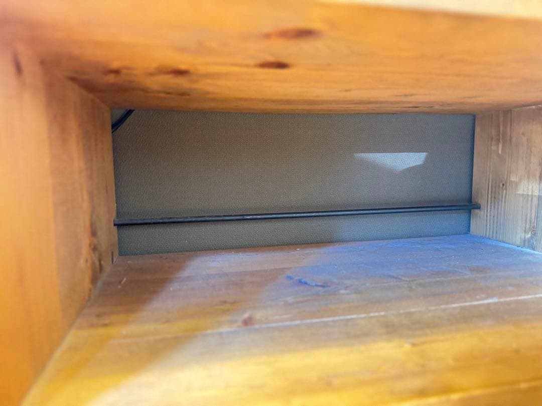 【美品】NEALDテレビボード180cm無垢材・家具職人オーダーメイド・ブラウン