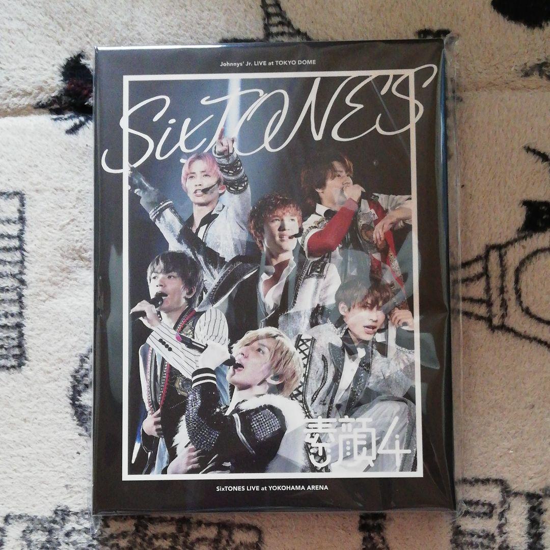 素顔4 SixTONES盤　DVD ３枚組　ポストカード　新品